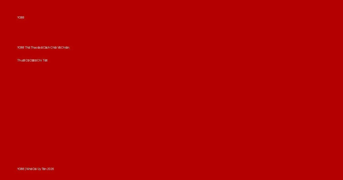 YO88 Thể Thao Ảo — Cách Chơi Và Chiến Thuật Cá Cược